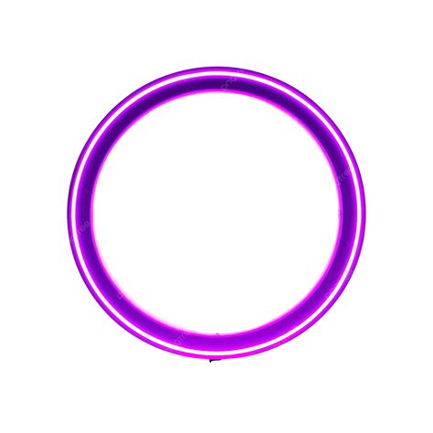 Neon Purple Circle, Neon, Circle, Glow PNG Transparent Image and ...