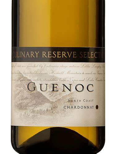 Guenoc Culinary Reserve Selection Chardonnay Vivino US