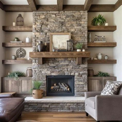 Hannah Couch In 2024 Fireplace Built Ins Brick Fireplace Makeover