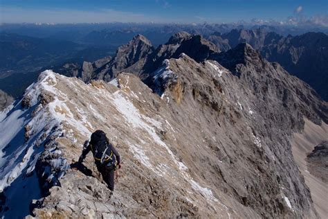 Jubiläumsgrat Alpine Bergtour an der Zugspitze Alle Infos