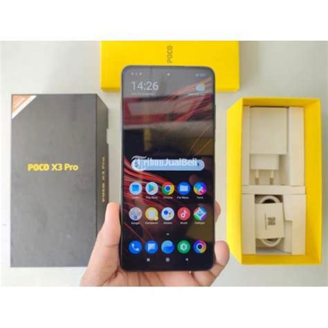 Hp Poco X Pro Ram Gb Snapdragon Second Fullset Mulus Normal Di