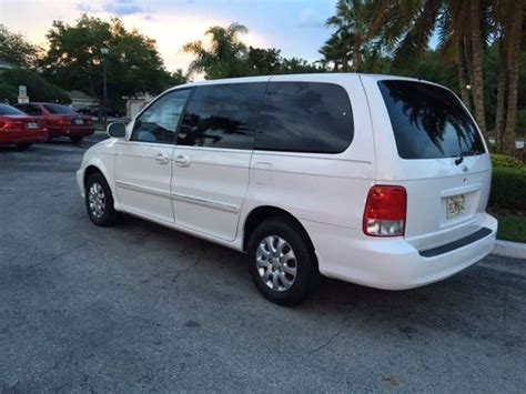 Kia Sedona Lx Minivan Rd Seat Rear Ac Florida Car K Original