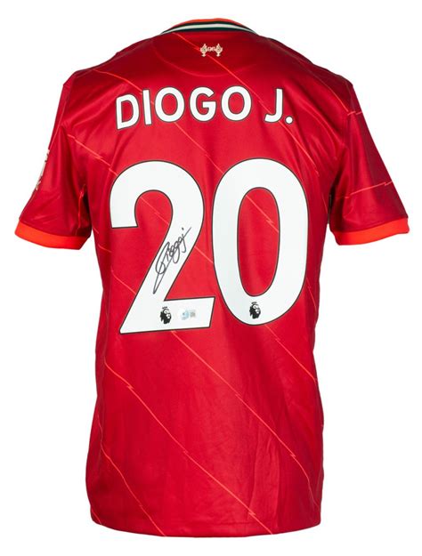 Diogo Jota Signed Liverpool Nike Jersey Beckett Pristine Auction