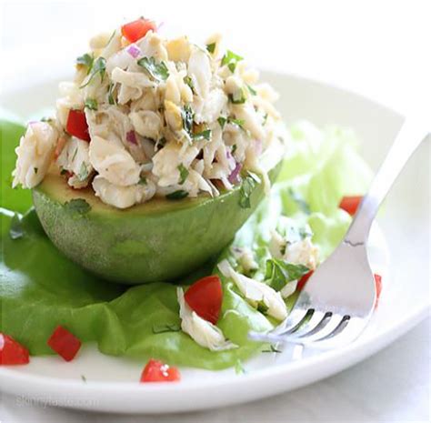 Avocado and Lump Crab Meat Salad - Vin Bon