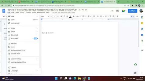 Pageless How To Use The Pageless Feature Of Google Docs