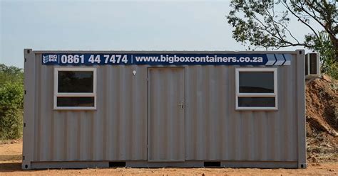 Rental of Converted Office Containers