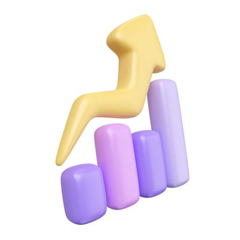 Business Growth 3D Illustration Icon 15214724 PNG