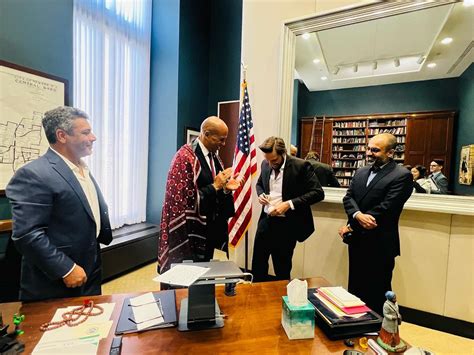 A Meaningful Meeting With Us Senator Cory Booker Shahid Afridi Foundation