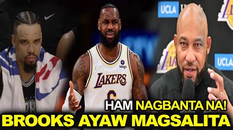 Lebron Wala Man Lang Paki Dillon Brooks Tumanging Magsalita Ham