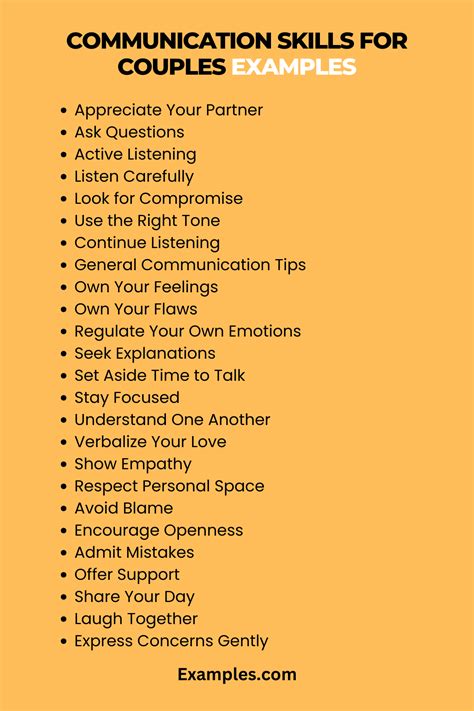 Communication Skills For Couples 29 Examples How To Use