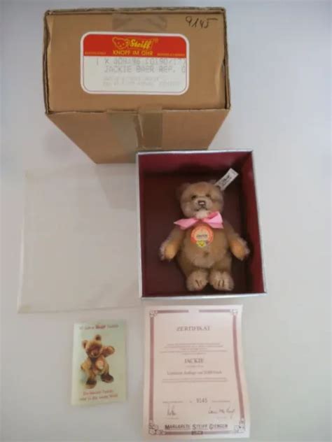 Steiff Teddy Jackie Replica Limitierte Auflage Eur