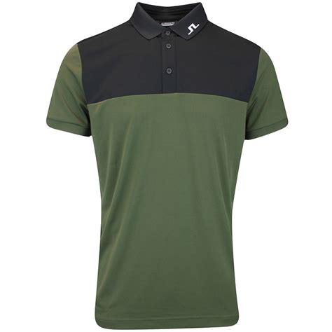 jlindeberg golf shirt jeff regular fit forest green aw