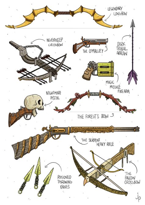 [ART] Ranged weapon inspiration for you DMs : DnD Dungeons And Dragons ...