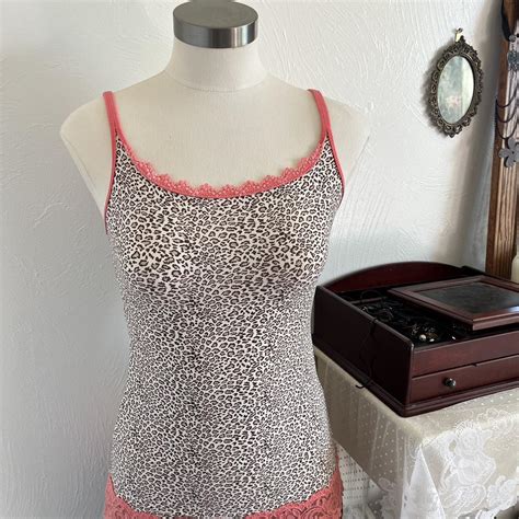 Cheetah Print Tank Top Size M Depop