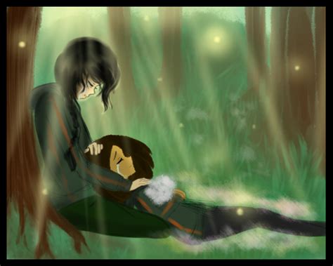 Katniss and Rue by Magdalion on DeviantArt