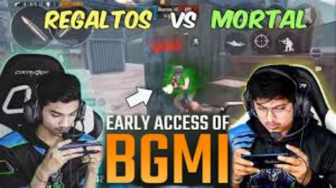 Mortal Rebel Vs Regaltos Mercy TDM BGMI YouTube