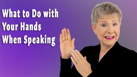 Mastering Hand Gestures While Public Speaking Tips From A Speech Coach Youtube