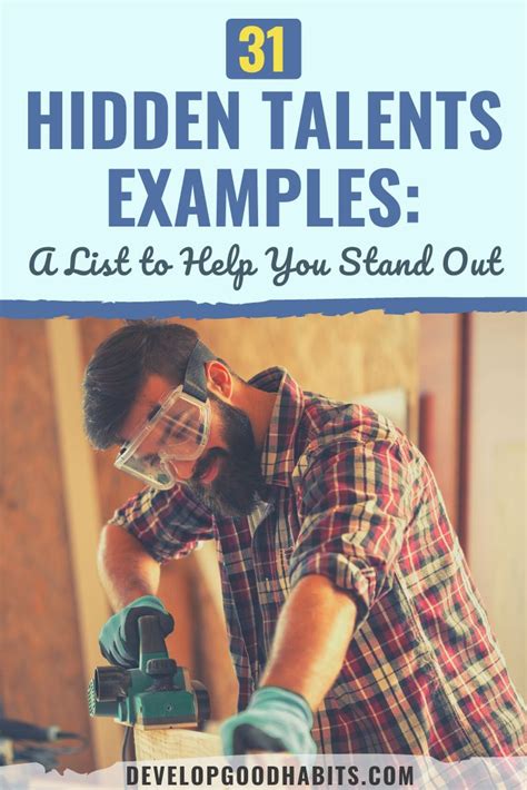 31 Hidden Talents Examples: A List to Help You Stand Out