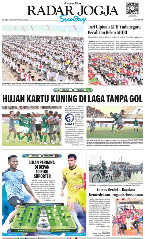 Jawa Pos Radar Jogja Minggu Agustus Radar Jogja