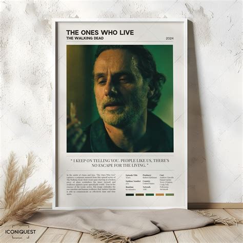 The Ones Who Live TV Show Poster the Walking Dead Rick Grimes Andrew ...