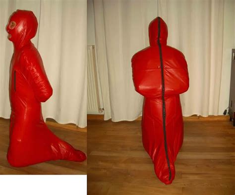 Genuine Leather Sleep Sack Full Body Bondage Bag Bitch Suit Etsy