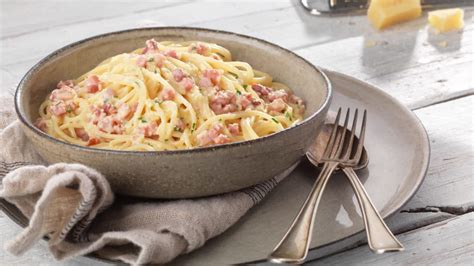 Pâtes à la carbonara Découvrez une recette simple et rapide pour