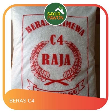 Jual Beras C4 Delanggu Kemasan 5 Kg Shopee Indonesia