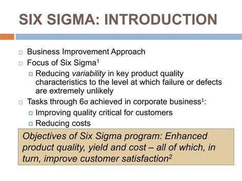 Six Sigma | PPT