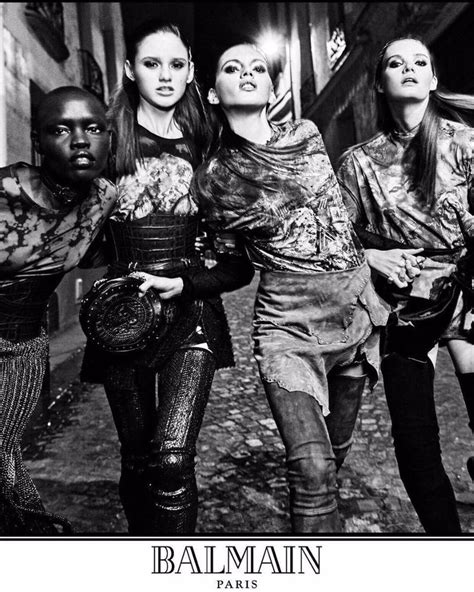 Balmain Fallwinter 2017 Ad Campaign Balmain