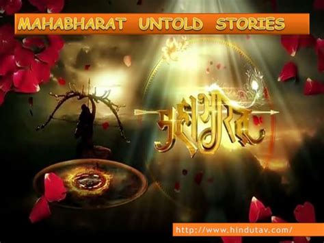 Mahabharata story interesting untold stories of mahabharata | PPT