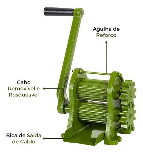 Engenho Moenda Moedor De Cana B30 Manual Botini Parcelamento Sem Juros