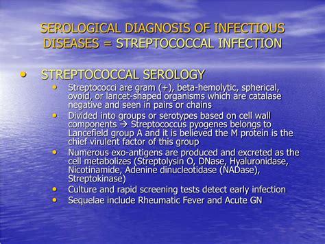 Ppt Lecture On Serological Diagnosis Of Infectious Diseases And Tumor