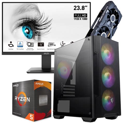 Setup Gamer Special Pc De Bureau Gaming Ryzen X Gtx Twin