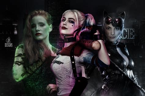 ArtStation - Gotham Sirens | Gotham, Sirens, Halloween face makeup