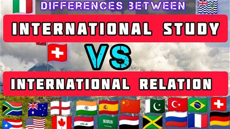 International Studies Vs International Relations Explain The Difference