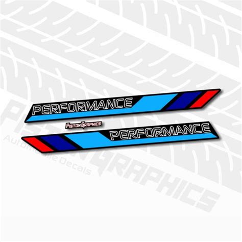 Piston Graphic Stickers For Cars Performance Sticker