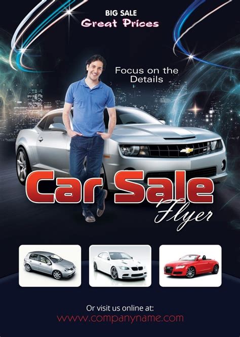 Car Sales Flyer Template Photoshop Version By Barrettalvin