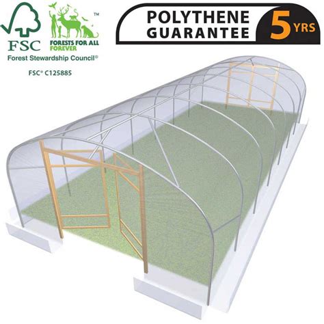 Build Your Own 18ft Wide Polytunnel Commercial Polytunnels