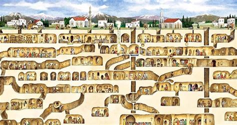 Inside Derinkuyu, The Ancient Underground City Beneath Turkey