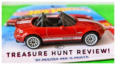 Eps Hot Wheels Mazda Mx Miata Treasure Hunt Regular The Sexy