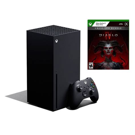 Microsoft Console Xbox Series X 1tb Diablo Iv Noir Techinn