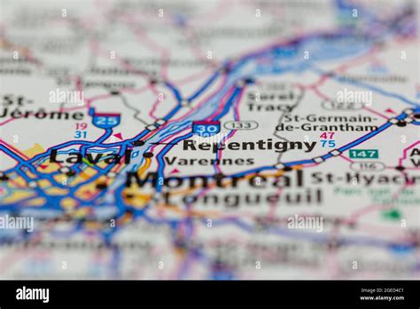 Repentigny quebec map hi-res stock photography and images - Alamy