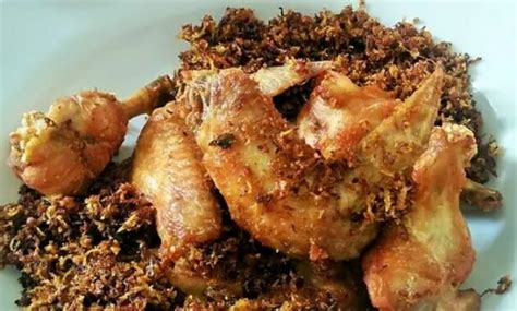 Resep Ayam Serundeng Kelapa Kering Rasanya Begitu Sempurna