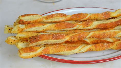 Receta Palitos De Queso Con Hojaldre Fáciles ¡ Y Super