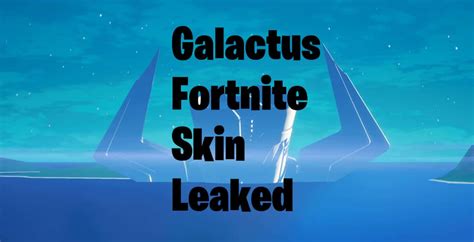 Fortnite Event: Galactus Fortnite Skin Leaked Ahead of Live Event ...