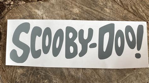 Scooby Doo Car Decal Scooby Doo Decal Mystery Machine Etsy Australia