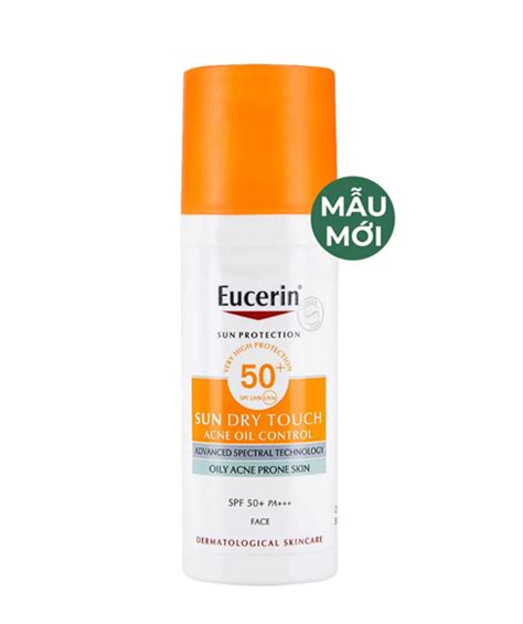 Kem chống nắng Eucerin Sun Dry Touch Oil Control SPF50 50ml giá rẻ