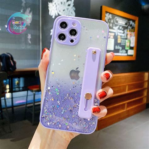 Cp Softcase Bumper Dove Glitter Motif Transparan Softcase Glitter