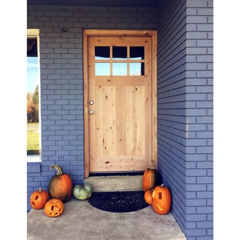 Krosswood Doors In X In Craftsman Panel Lite Clear Low E