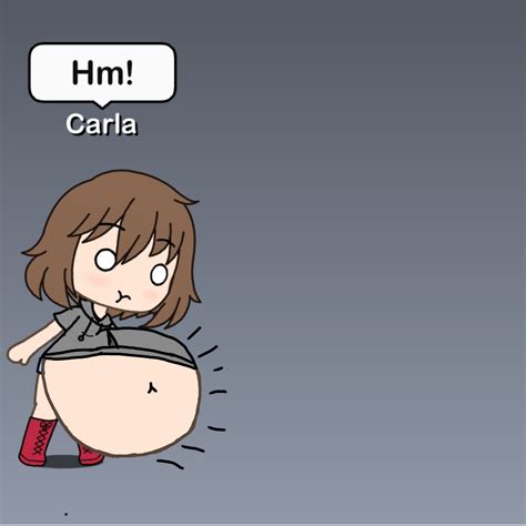 Gacha Carla Belly Inflation By Reinkcody On Deviantart